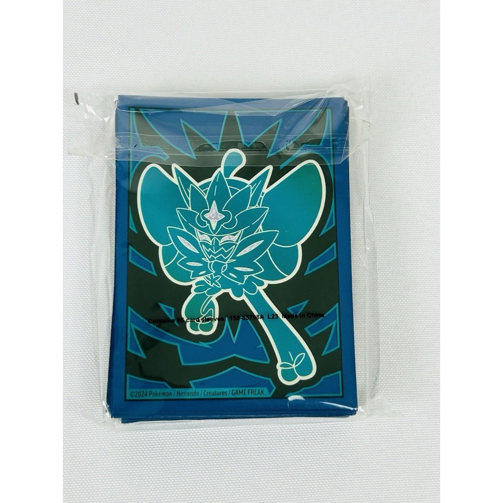 57 Ct Twilight Masquerade ETB Teal Mask Ogerpon Pokemon Card Sleeves New